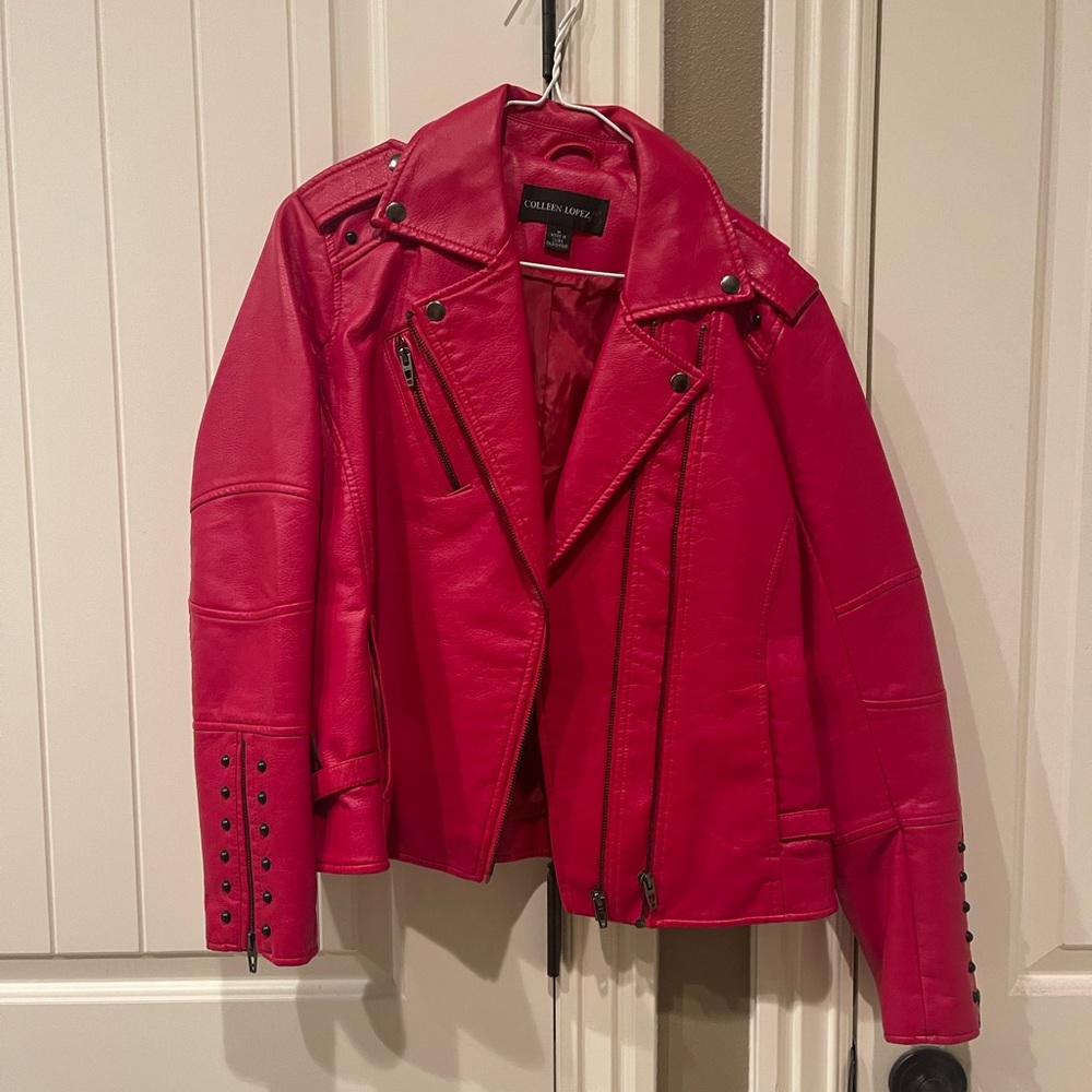 Leather jacket